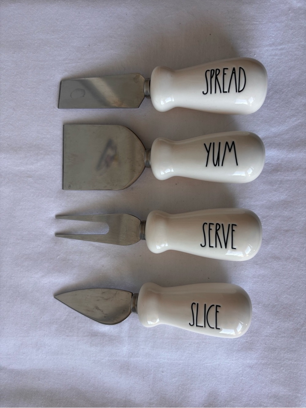 Rae Dunn Cheese Knife Set Spread Serve Slice Yum
